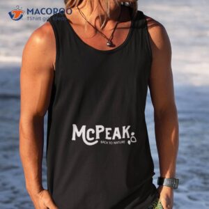 mcpeak back to nature shirt tank top