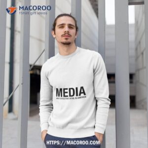 media most effective devil in america shirt sweatshirt 1