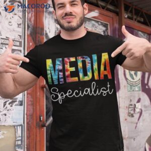 media specialist tie dye appreciation day back to school shirt tshirt 1