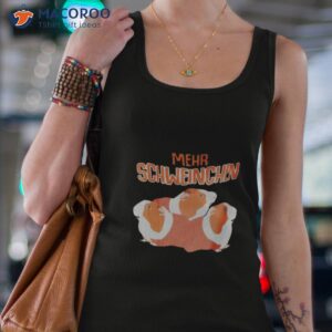 mehr schweinchen cute shirt tank top 4