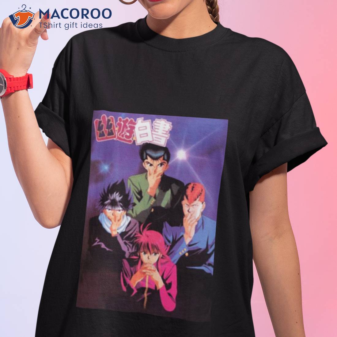 Members Resemble Yu Yu Hakusho Anime Shirt Members Resemble Yu Yu Hakusho Anime Shirt