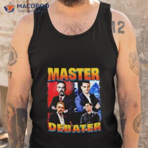 memeabletees master debater shirt tank top