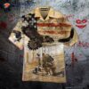Memorial Day Honors The Fallen With Brown Hawaiian Shirts.
