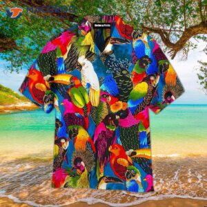 Men’s Floral Printed Colorful Hawaiian Casual Shirts