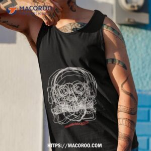 Men’s Sketch Skull Shirt 3 men s sketch skull shirt tank top 1