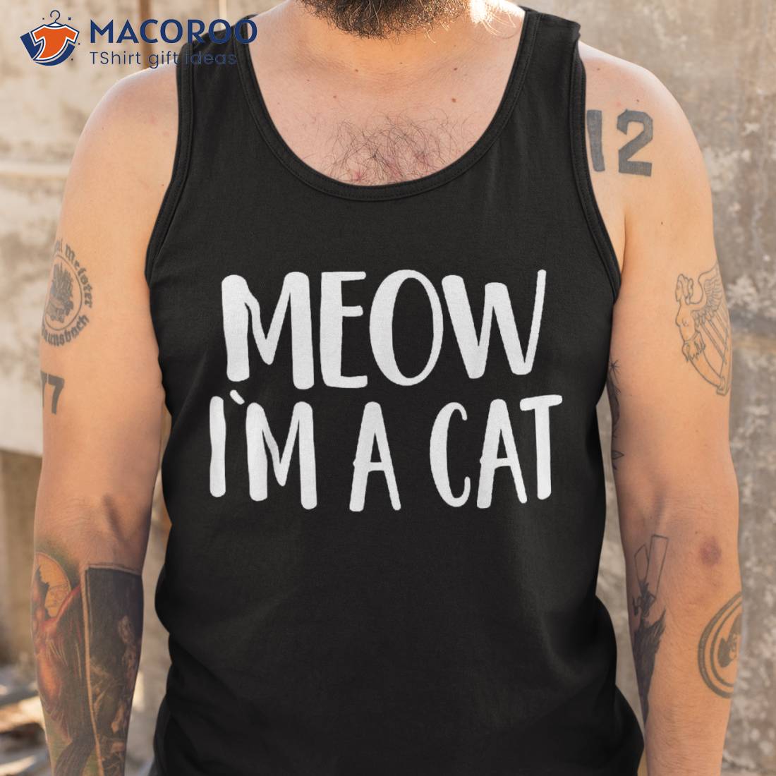 Meow I’m A Cat – Halloween Costume Shirt Meow I’m A Cat – Halloween Costume Shirt