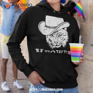 meowdy western country music cowboy cowgirl shirt hoodie