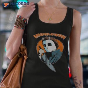 meowloween scary halloween cat horror kitten slasher movie shirt tank top 4