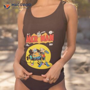 mer man funny comic shirt tank top 1
