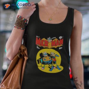 mer man funny comic shirt tank top 4