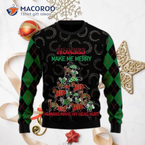 “merry Christmas And An Ugly Sweater To All The Horses In Kentucky Derby!”