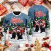 Merry Christmas, Black Cat Ugly Christmas Sweater.