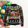 Merry Christmas Black Cat Ugly Sweater