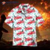 Merry Christmas In Red Truck Hawaiian Shirts