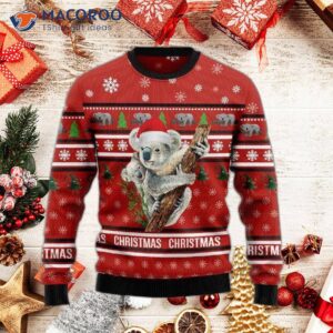 Merry Christmas, Koala Ugly Christmas Sweater!