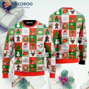 Merry Christmas, Light It Up Pattern Ugly Christmas Sweater