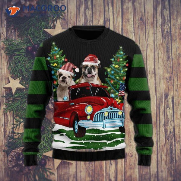 Merry Christmas Pug Dog Ugly Sweater