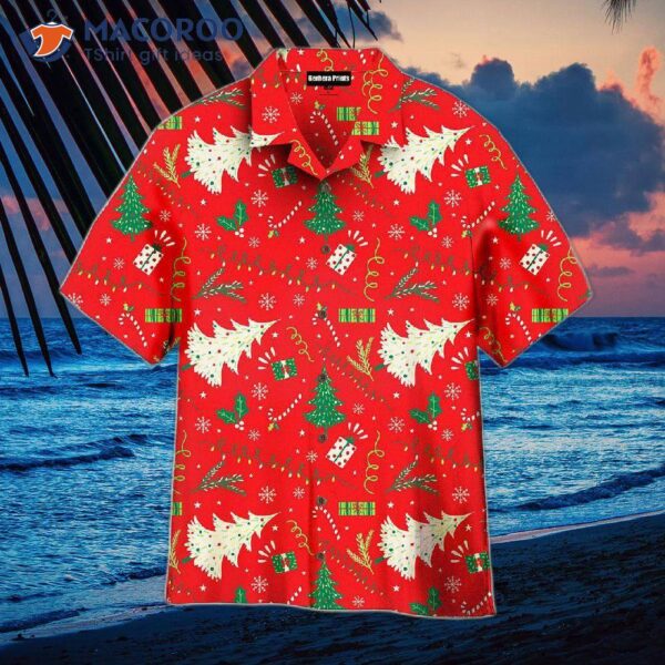 Merry Christmas Red Hawaiian Shirt