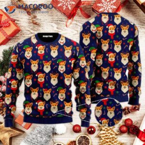 Merry Corgmas Corgi Dog Lover Ugly Christmas Sweater