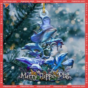 Merry Flippin’ Mas Limited Christmas Custom-shaped Acrylic Ornament