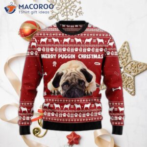 Merry Pugging Christmas Ugly Sweater