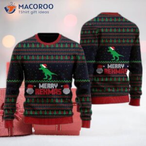 Merry Retro Xmas Ugly Christmas Sweater