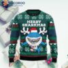 Merry Sharkmas Ugly Christmas Sweater