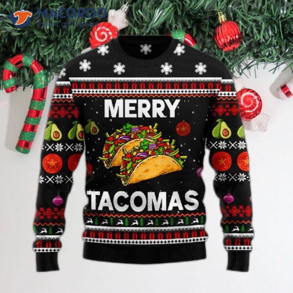 Merry Tacoma’s Ugly Christmas Sweater