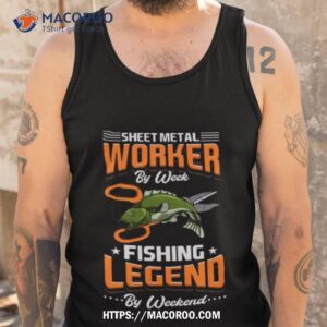 metal worker tin knocker welder retired sheeshirt tank top