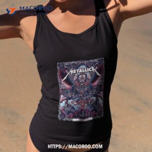 Metallica European Tour 2023 Paris Poster Pop Up Shirt