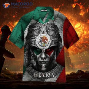 Mexican Aztec-inspired Hawaiian Shirts