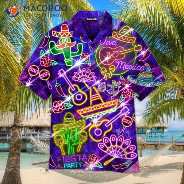 Mexican-neon Hawaiian Shirts