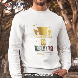 mexico champions of the goldcup shirt sweatshirt 2