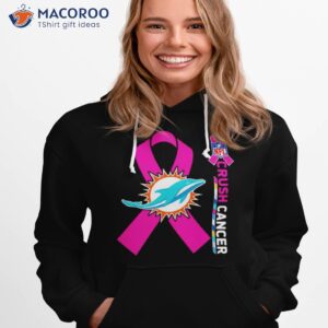 miami dolphins nfl crush cancer shirt hoodie 1