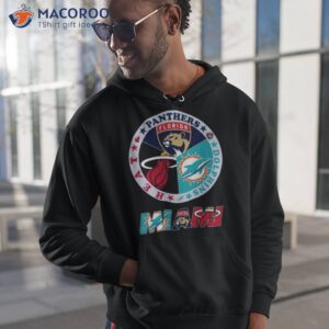 Miami Sport Team Miami Dolphins Florida Panthers And Miami Heashirt