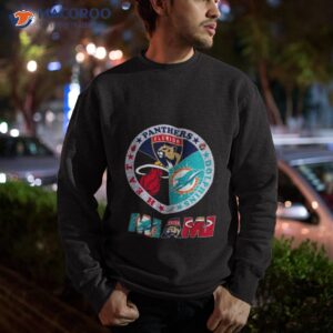 miami sport team miami dolphins florida panthers and miami heat shirt sweatshirt