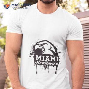 Miami University Redhawks Spray Painshirt
