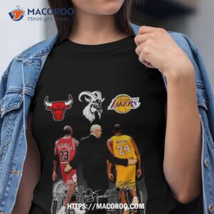 Michael Jordan Kobe Bryant And Phil Jackson Legend Signatures 2023 Shirt