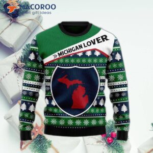 Michigan Lover Ugly Christmas Sweater