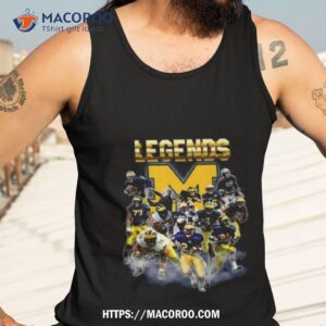 michigan wolverines legend 2023 signatures shirt tank top 3