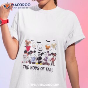 mickey mouse walt disney the boys of fall halloween 2023 shirt tshirt 1