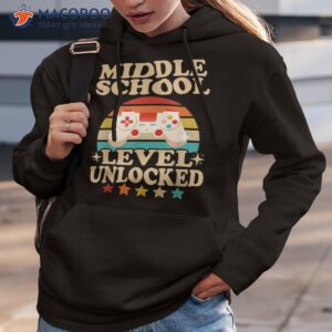 middle school level unlocked girls boys back to shirt hoodie 3