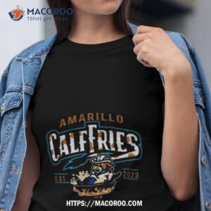 Milb Store Amarillo Calf Fries Apple Pie Shirt