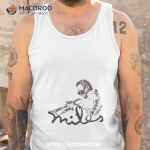 miles davis triblend shirt tank top