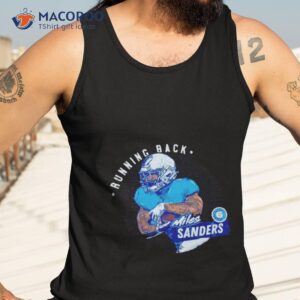 miles sanders carolina dots shirt tank top 3