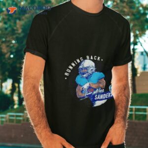 Miles Sanders Carolina Dots Shirt