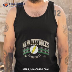milwaukee bucks dc the flash basketball graphic shirt tank top
