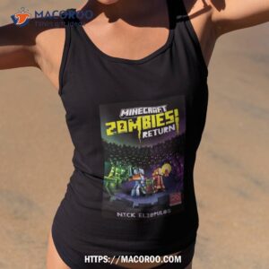 Minecraft Zombies Return An Official Minecraft Novel Fan Gifts Shirt