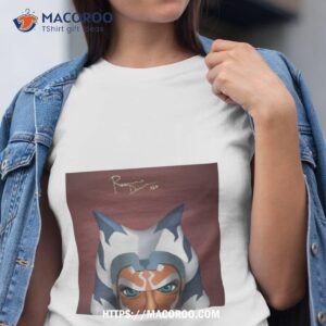Minimalist Ahsoka Tano Square Poster Shirt