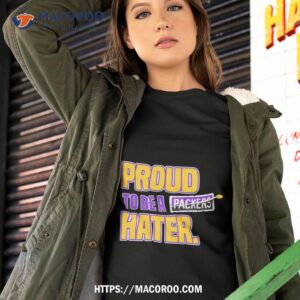 Minnesota Vikings Proud To Be A Hater Rivalry Shirt